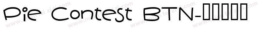 Pie Contest BTN字体转换
